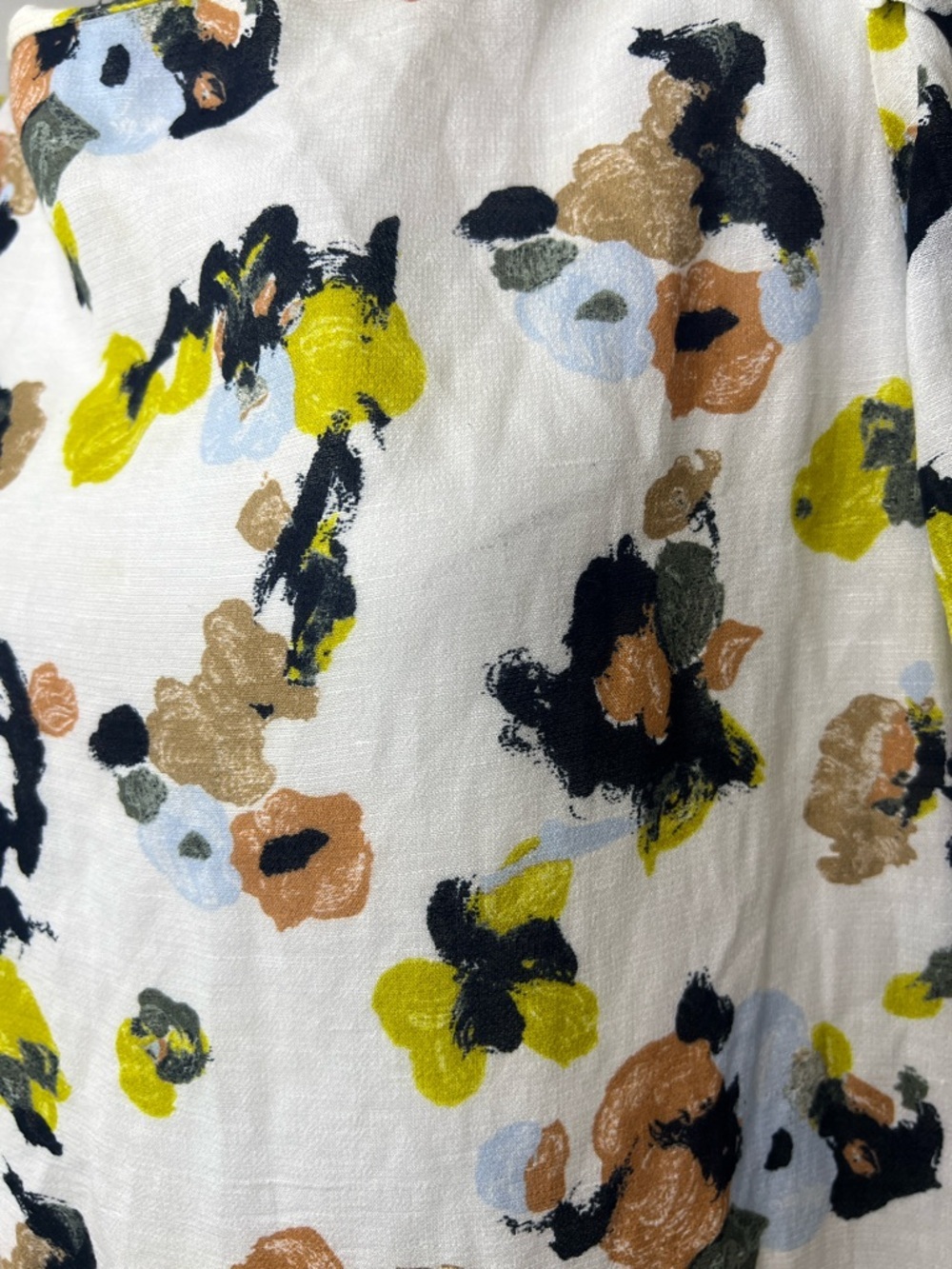 MM Lafleur Gali Dress in Meadow Print Linen Size S - Picture 11 of 13